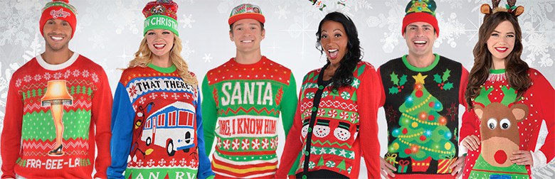 Ugly christmas shop sweater themes